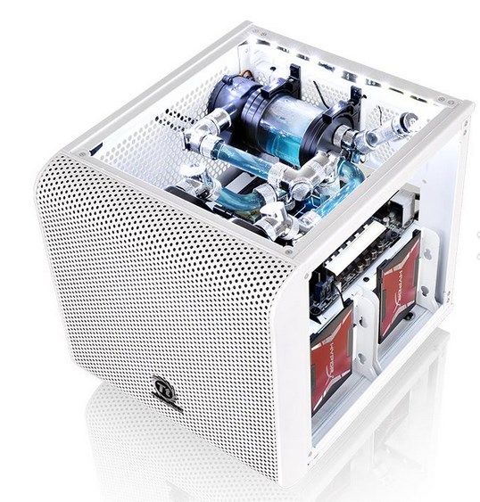 Thermaltake Core V1 Snow Edition Cube White_14