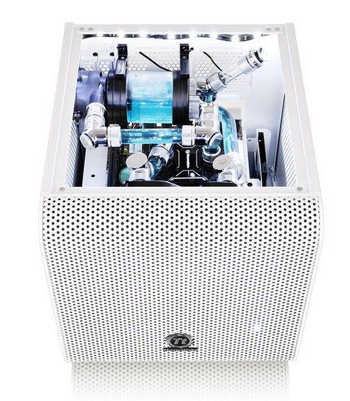 Thermaltake Core V1 Snow Edition Cube White_16