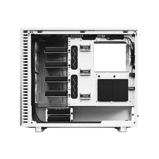 Fractal Design | Define 7 TG Clear Tint | Side window | White | E-ATX | Power supply included No | ATX_17