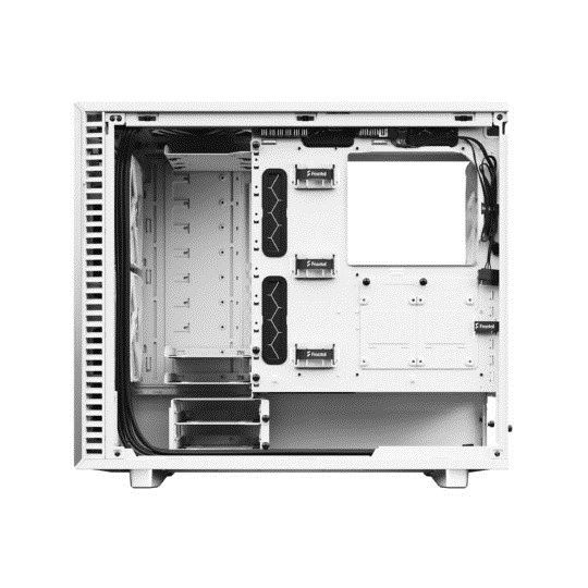 Fractal Design | Define 7 TG Clear Tint | Side window | White | E-ATX | Power supply included No | ATX_19