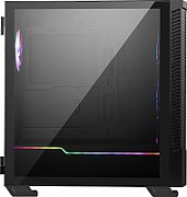 MSI MPG VELOX 100R Mid Tower Gaming Computer Case 'Black  4x 120mm ARGB Fans  1-6 ARGB Hub  ARGB light strip  USB Type-C  Tempered Glass  Center  E-ATX  ATX  mATX  mini-ITX'_2