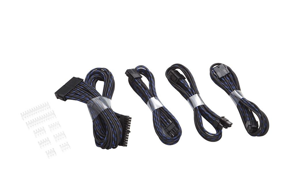 PHANTEKS Extension Cable Set  500mm  S-Pattern - black/blue_4