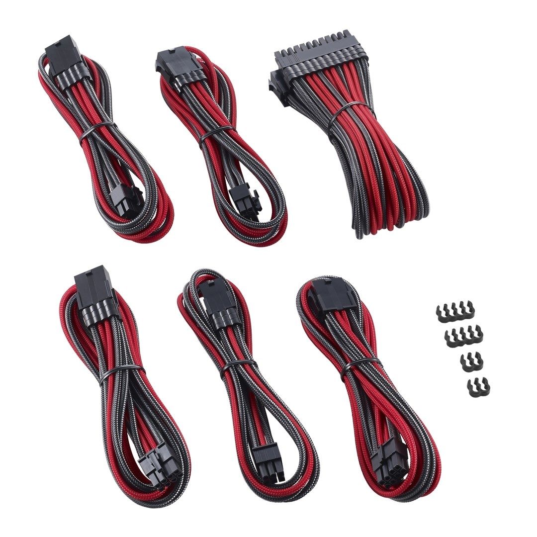 CableMod PRO ModMesh Cable Extension Kit - carbon/red_2