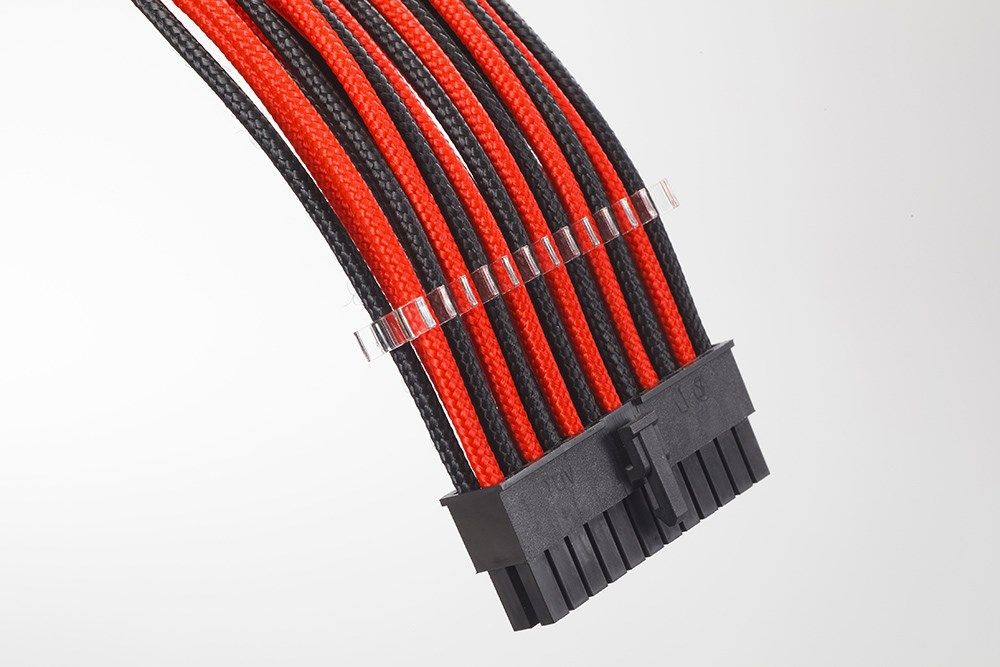 PHANTEKS Extension Cable Set  500mm - black/red_3