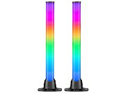 Tracer SET OF LAMPS SMART DESK RGB TUYA APP Smart table lamp Bluetooth Black