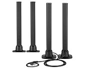 Tracer SET OF LAMPS SMART DESK RGB TUYA APP Smart table lamp Bluetooth Black