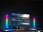 Tracer SET OF LAMPS SMART DESK RGB TUYA APP Smart table lamp Bluetooth Black