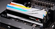 Memorie G.Skill Trident Z5 Neo 32 GB DDR5 6400 MHz CL32, kit 2 x 16 GB, EXPO, Alb-negru, RGB