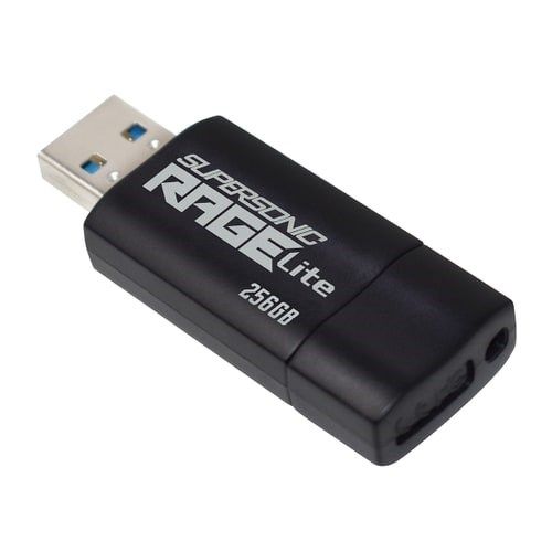 Flashdrive PATRIOT Rage Lite 512GB 120 MB/S USB 3.2 retractable Black (PEF512GRLB32U)_3