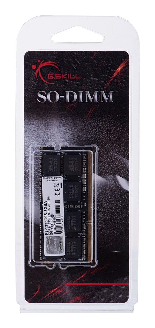 G.Skill 8GB DDR3 DIMM Kit memory module 1 x 8 GB 1333 MHz_2