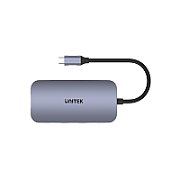 UNITEK D1071A interface hub USB 3.0 SuperSpeed 5 Gb/s Silver_3