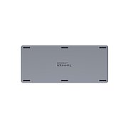 UNITEK D1092A keyboard USB US International Grey_1