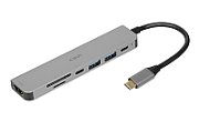 iBox IUH3SL4K notebook dock/port replicator USB 3.2 Gen 1 (3.1 Gen 1) Type-C Power Delivery 100W Silver_3