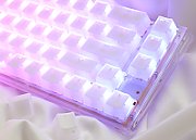 Ducky One 3 Aura White TKL Gaming Keyboard  RGB LED - Gateron Baby Kangaroo_1