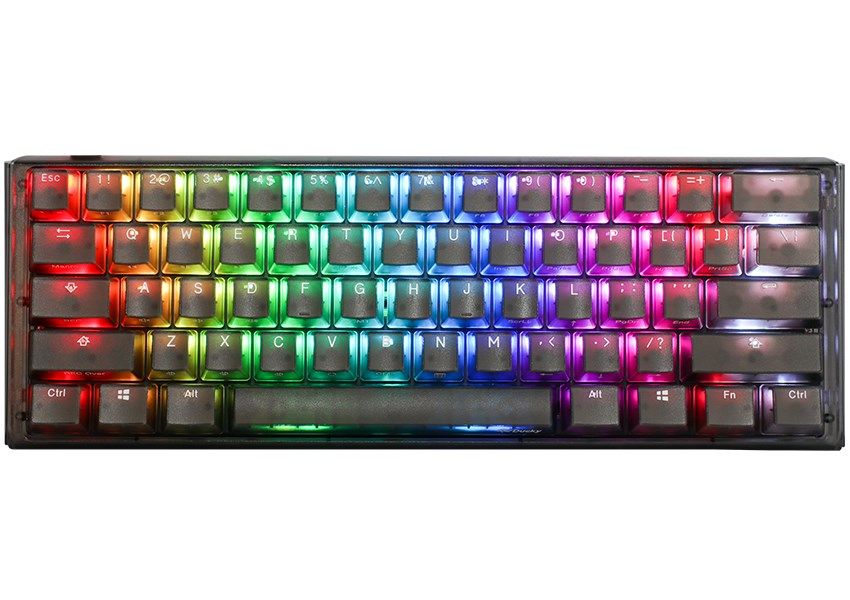 Ducky One 3 Aura Black Mini Gaming Keyboard  RGB LED - Kailh Jellyfish Y (US)