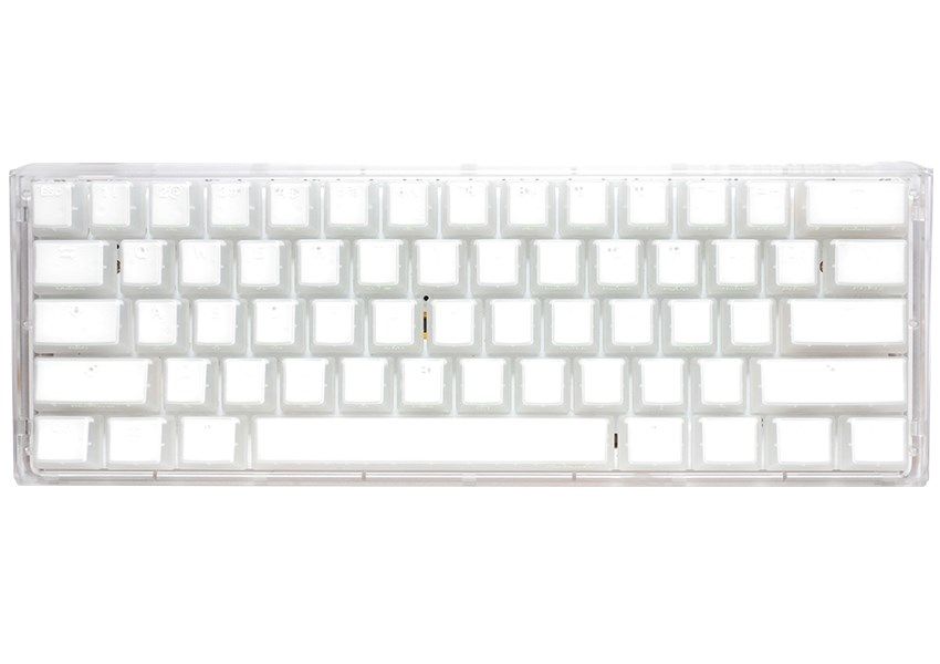 Ducky One 3 Aura White Mini Gaming Keyboard  RGB LED - Kailh Jellyfish Y (US)