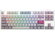 Ducky One 3 Mist Grey TKL Gaming Keyboard  RGB LED - MX-Blue_1