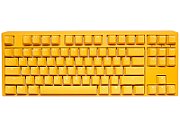 Ducky One 3 Yellow TKL Gaming Keyboard  RGB LED - MX-Silent-Red (US)_1