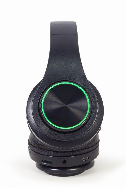 Gembird BHP-LED-01 headphones/headset Wired & Wireless Head-band Music/Everyday Micro-USB Bluetooth Black_6