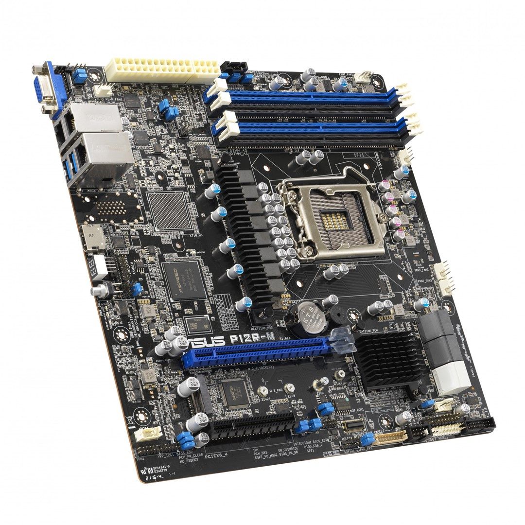 ASUS P12R-M Intel C252 LGA 1200 (Socket H5) micro ATX_2