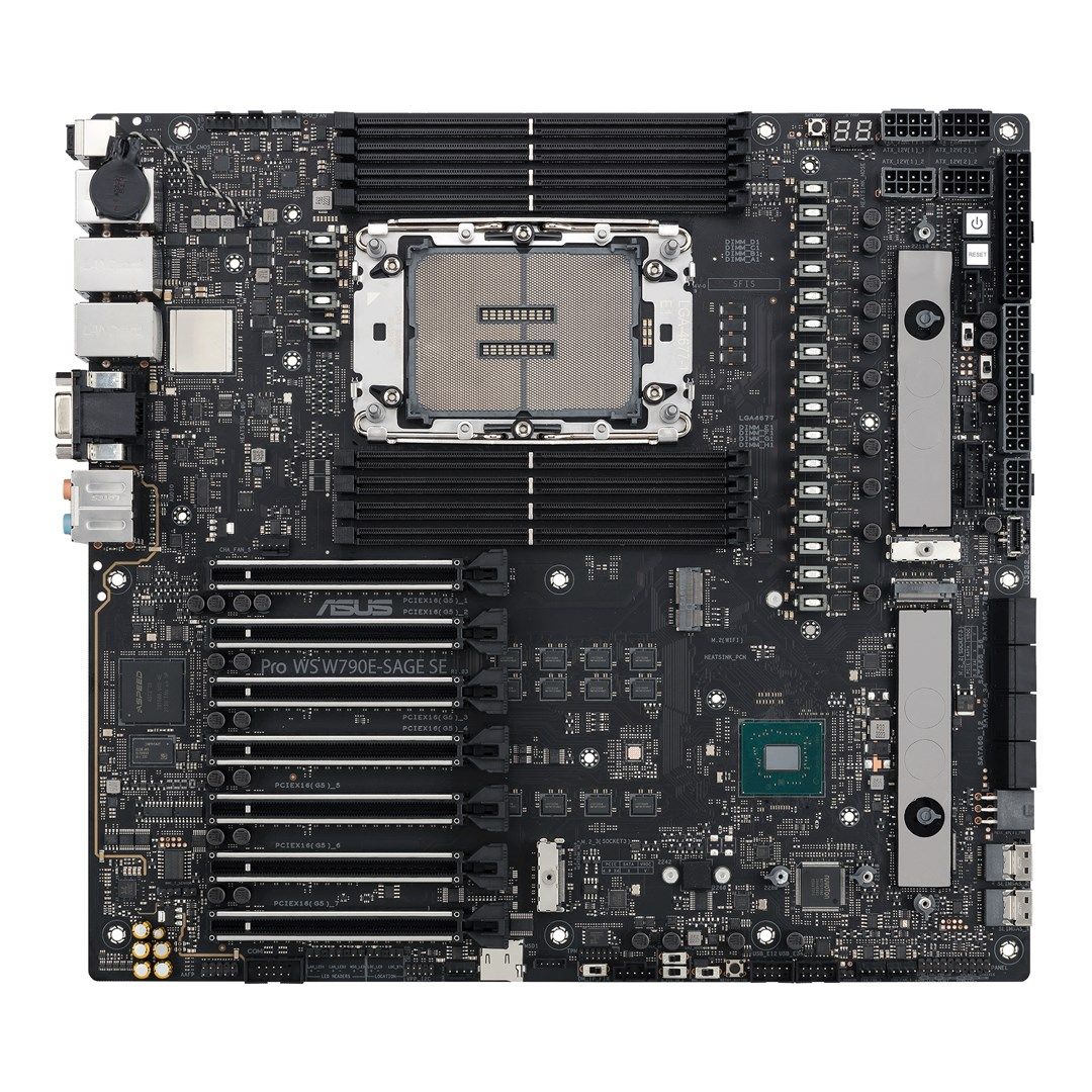 ASUS PRO WS W790E-SAGE SE Intel W790 LGA 4677 (Socket E) EEB_7