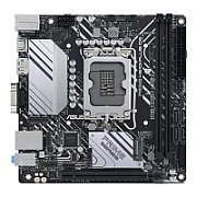 Asus | PRIME H610I-PLUS D4-CSM | Processor family Intel | Processor socket  LGA1700 | DDR4 DIMM | Memory slots 2 | Supported hard disk drive interfaces SATA  M.2 | Number of SATA connectors 4 | Chipset  Intel H610 | Mini ITX_1