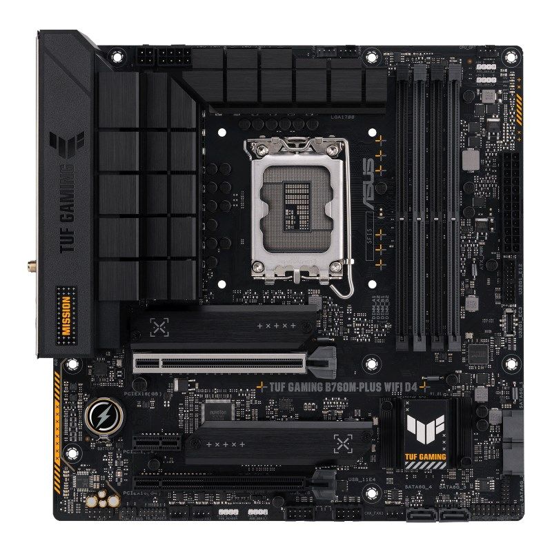 ASUS TUF GAMING B760M-PLUS WIFI D4 Intel B760 LGA 1700 micro ATX_2