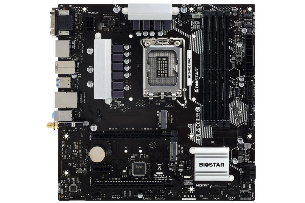 Biostar B760MZ-E PRO motherboard Intel B760 LGA 1700 micro ATX_2