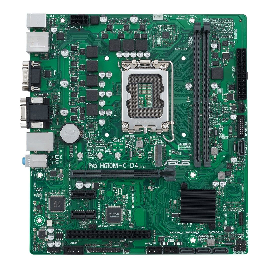 ASUS PRO H610M-C D4-CSM Intel H610 LGA 1700 micro ATX_2