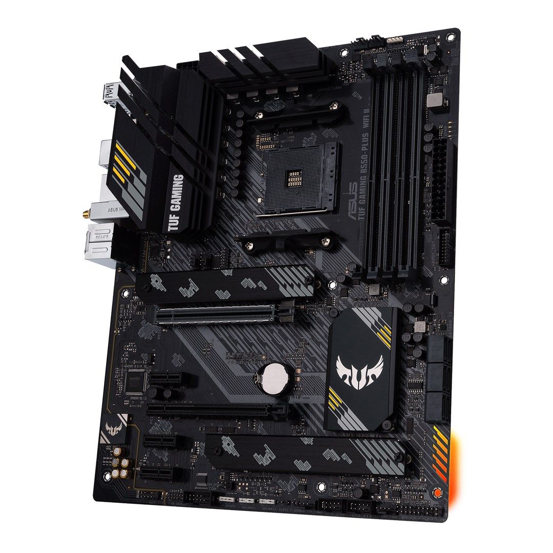 ASUS TUF GAMING B550-PLUS WIFI II AMD B550 Socket AM4 ATX_3