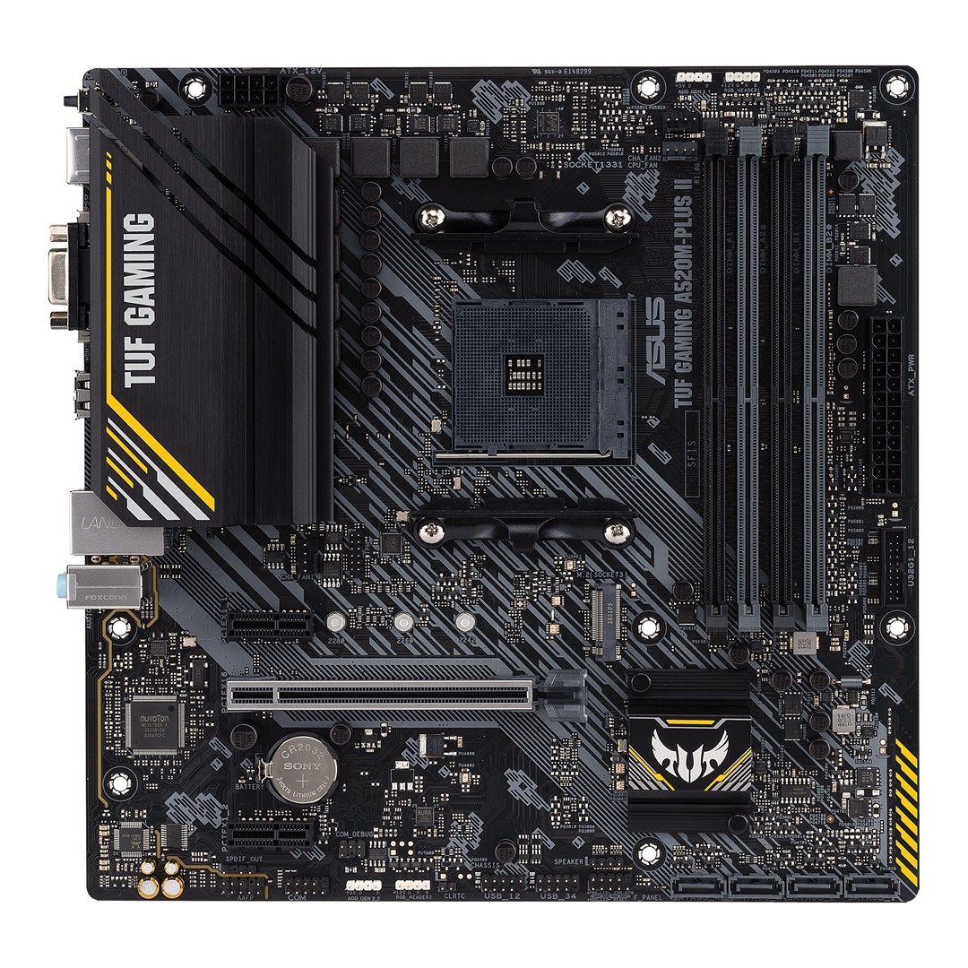 ASUS TUF GAMING A520M-PLUS II AMD A520 Socket AM4 micro ATX_6