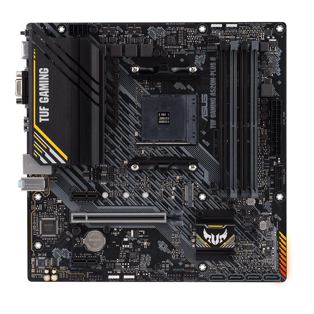 ASUS TUF GAMING A520M-PLUS II AMD A520 Socket AM4 micro ATX_7