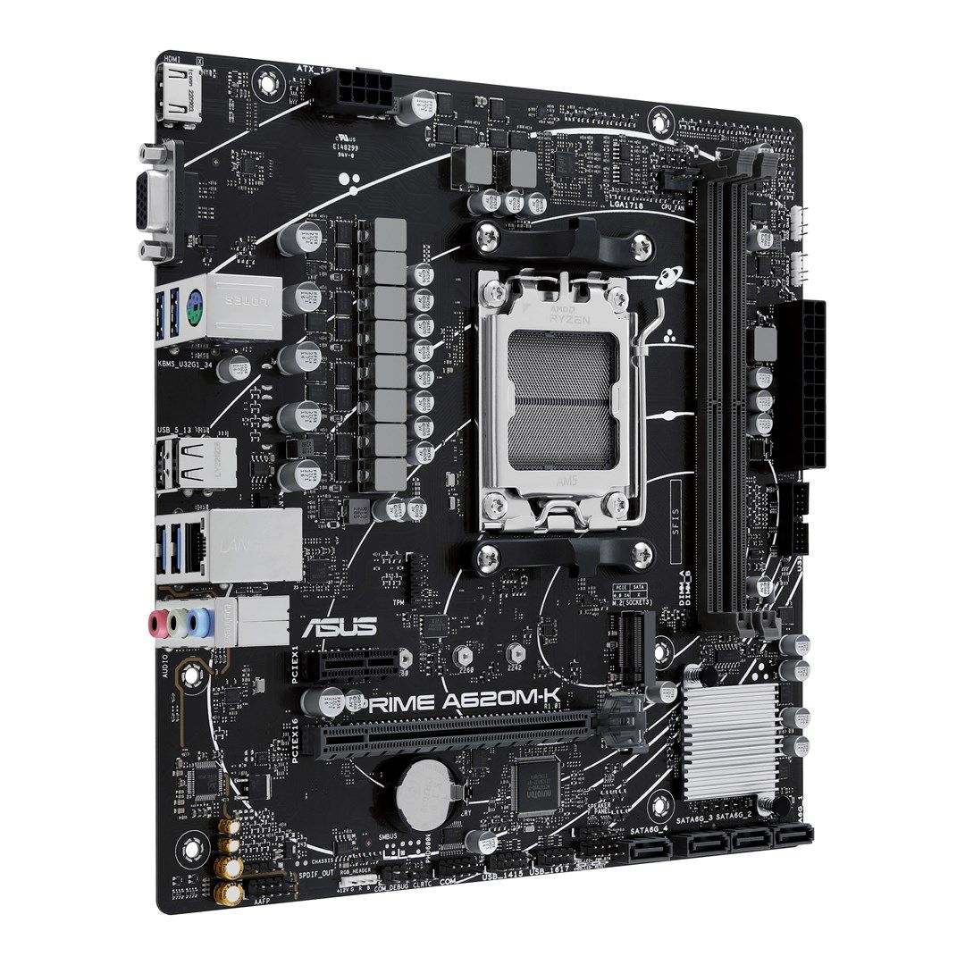 ASUS PRIME A620M-K AMD A620 Socket AM5 micro ATX_2