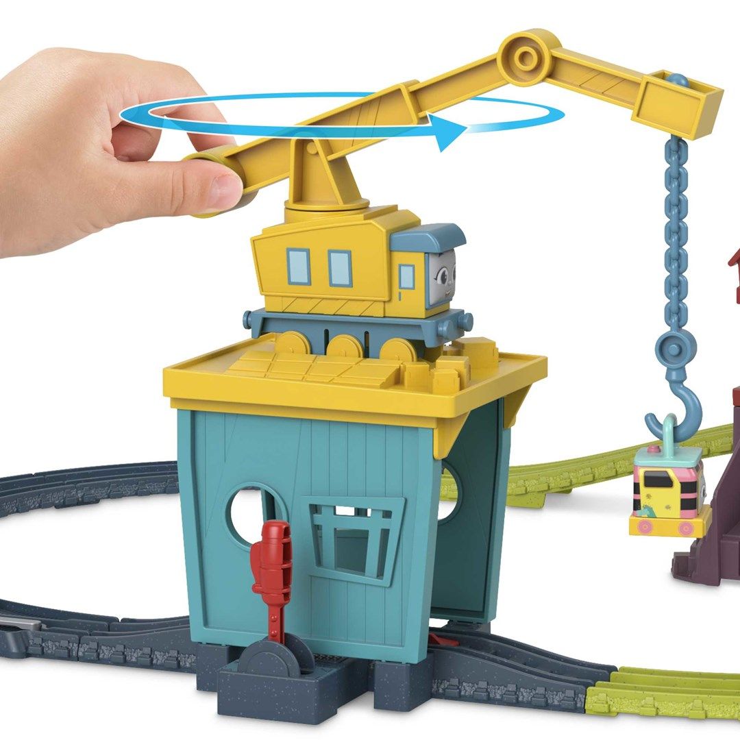 Fisher-Price Thomas & Friends Crane Carol + Sandy HDY58 MATTEL_4