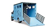 Mercedes Sprinter for transporting horses with horse figurine 02674 BRUDER_1