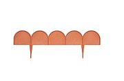 PROSPERPLAST GARDEN EDGING 10m GARDEN LINE TERRACOTTA_5