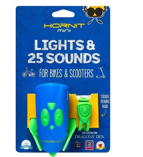 Hornit Mini Green- Blue bicycle horn light 5353GRBU_3