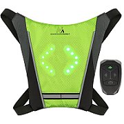 Maclean MCE420 High Visibility Vest Backpack Safety LED Indicator Light USB Rechargeable Remote Control Adjustable Direction Indicators Remote control Running Cycling USB Rechargeable Universal size_8