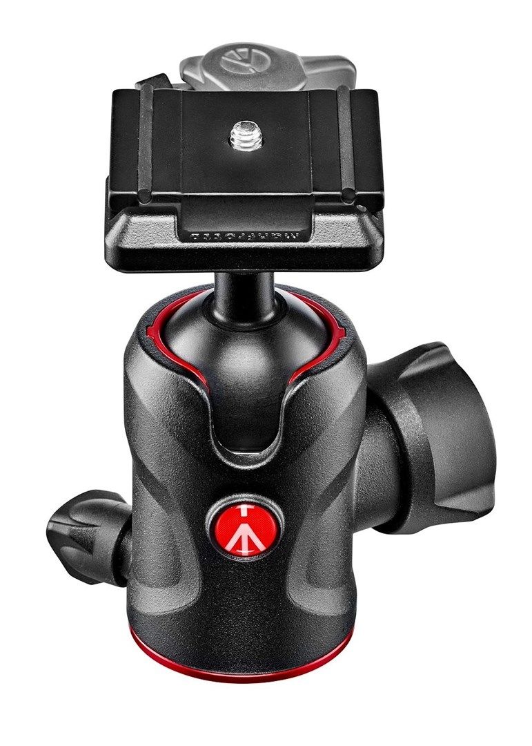 Manfrotto MH496-BH tripod head Black Aluminium 1/4  Ball_7