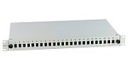 EMITERNET Pull-out distribution box 19  1U 24xSC simplex  gray EM/PS-1924SCS0-S_1