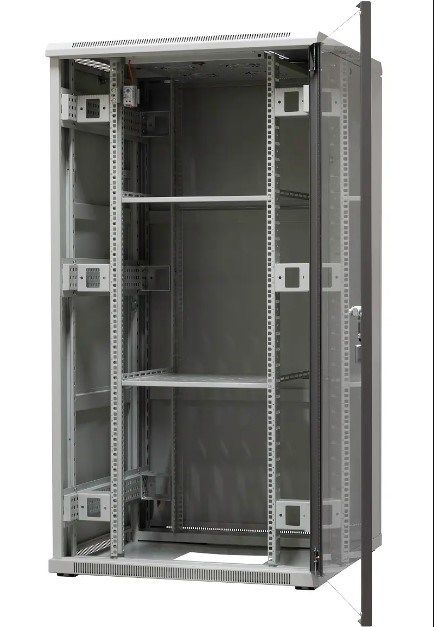 EMITERNET Free-standing frame cabinet EmiterNet Top  32U  front door sheet metal/glass  800x800x1540mm (width/depth/height) EM/SH05D-8832_3