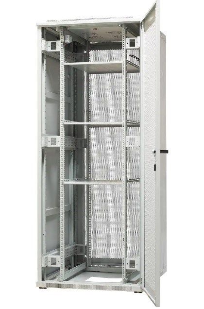 EMITERNET Free-standing frame server cabinet EmiterNet Top  42U  front/rear doors  perforated sheet  800x1000x1980mm (width/depth/height) EM/ND-8042_2