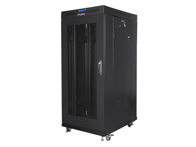 Lanberg FF01-8015-23BL rack cabinet 15U Freestanding rack Black_2