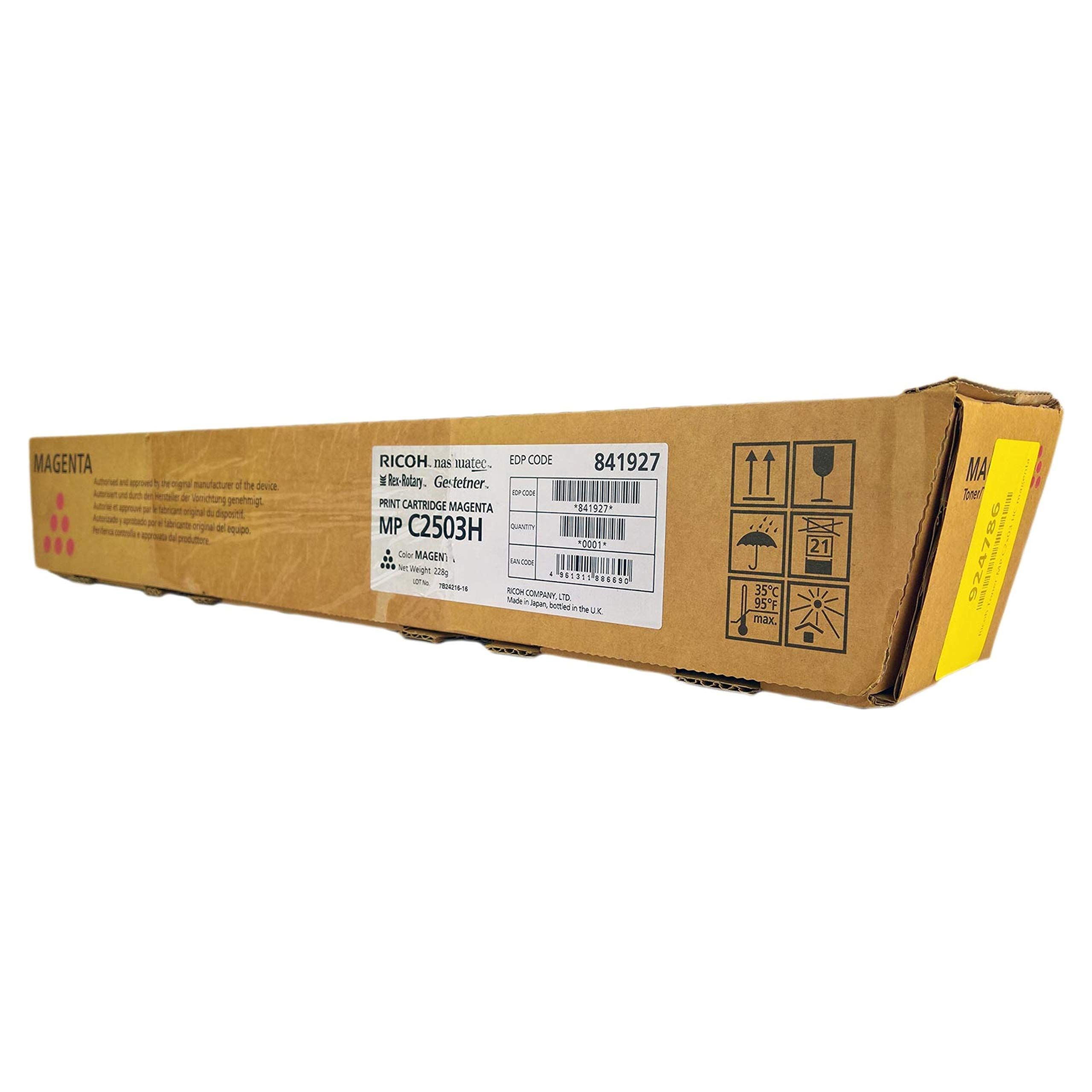 Cartus toner Ricoh RICOH 841927 ,Magenta ,9 500 pagini ,Original (841927) 