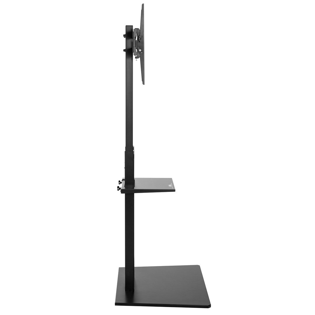 Maclean MC-865 Professional Modern TV Floor Stand with a Shelf for 37  - 70  Screens  max load 40kg  max VESA 600x400  Adjustable height  TV Entertainment Station_12