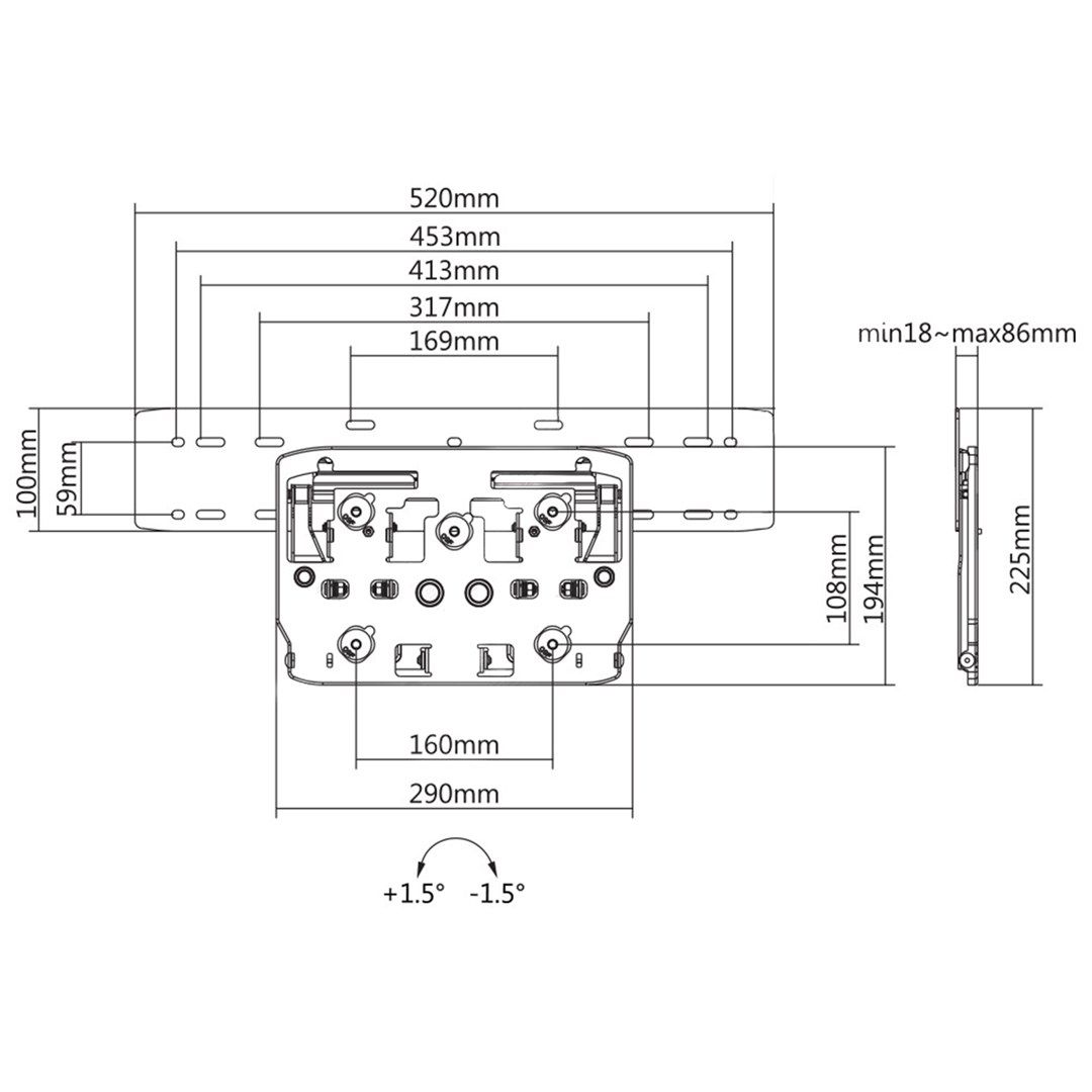 QLED TV Micro-Gap Wall Mount_4