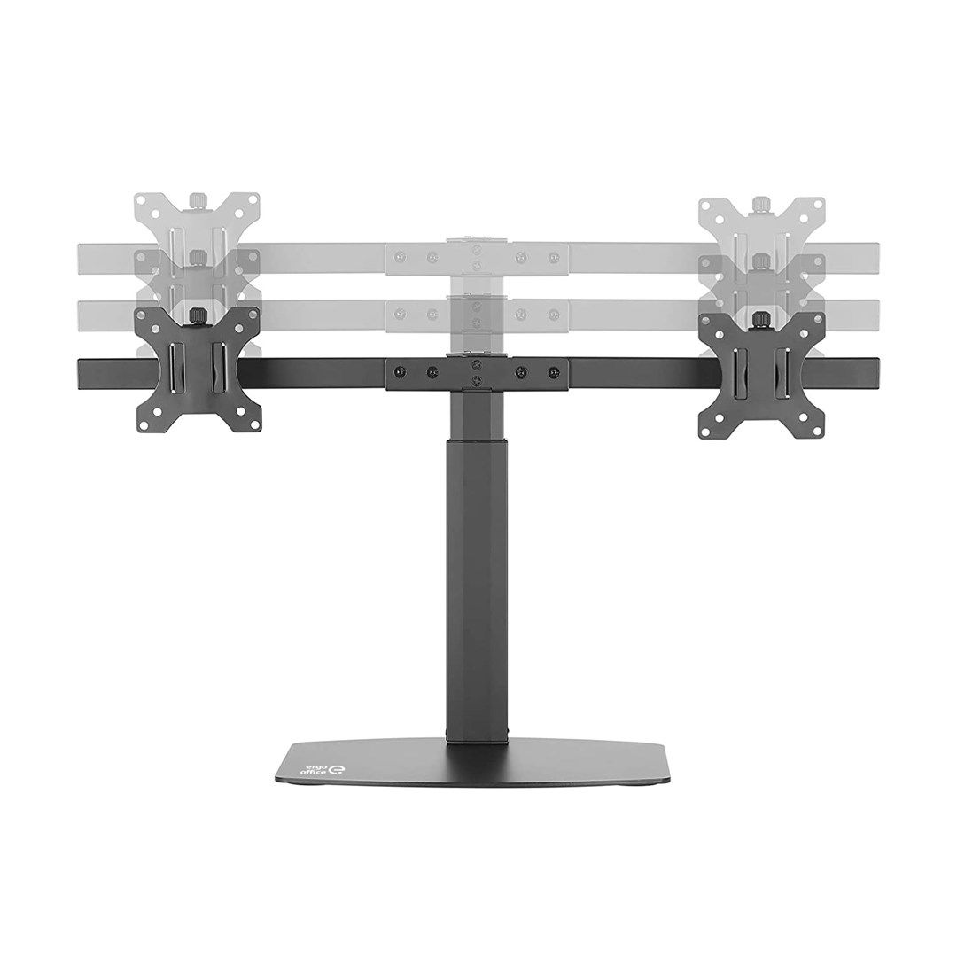 Ergo Office Dual Monitor Mount  17-27'' max 2x6kg  gas spring  suitable for ER-411 curved monitors_9