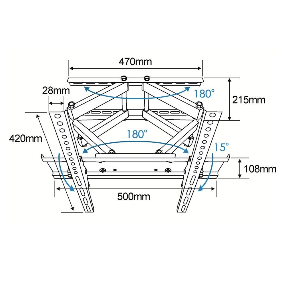 Esperanza ERW004 TV mount 26-70'' up to 55kg_10