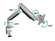 Monitor Arm IcyBox 1 Monitor bis zu 32 /9kg neig&schw si retail_3