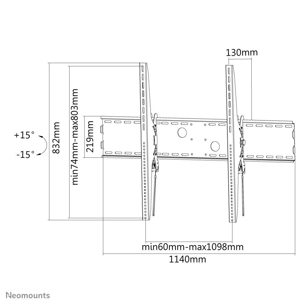 Neomounts LFD-W2000 beslag - vipning -_8